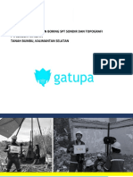 Proposal Penawaran Boring Sondir Dan Topografi Tanah Bumbu (PT. Elnusa Petrofin)