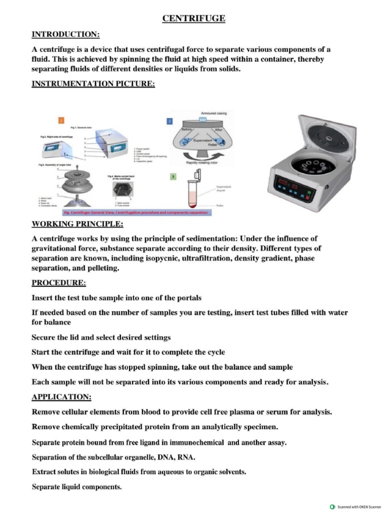 Centrifuge PDF