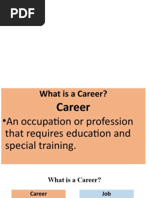 Career Plan
