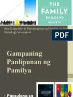ESP 8 Ang Panlipunan at Pampolitikal Na Gampanin NG Pamilya