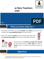 Grammar Review For New Teachers - Revised Version