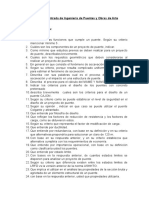 Examen de Entrada de Ingeniería Puentes y Obras de Arte