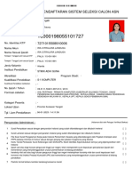 Kartu Pendaftaran Sistem Seleksi Calon Asn: Umum PPPK Teknis