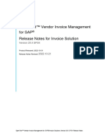 OpenText Vendor Invoice Management For SAP Solutions 20.4 SPS4 - Release Notes For Invoice Solution