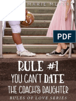 Rule 1 You Can't Date The Coach's Daughter (The Rules of Love) (Anne-Marie Meyer)