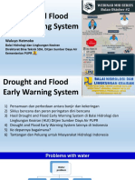Drought and Flood Early Warning System - 9 Oktober 2021