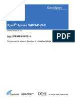 Xpert Xpress SARS-CoV-2 Assay SPANISH Package Insert 302-3787-ES, Rev. B