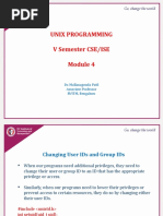 Module 4 Slides UNIX Programming 18CS56