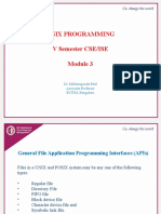 Module 3 Slides UNIX Programming 18CS56