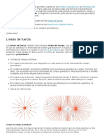 Representación Gráfica Del Campo Gravitatorio