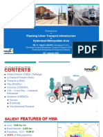 Hyderabad Planning Urban Transport Infrastructure