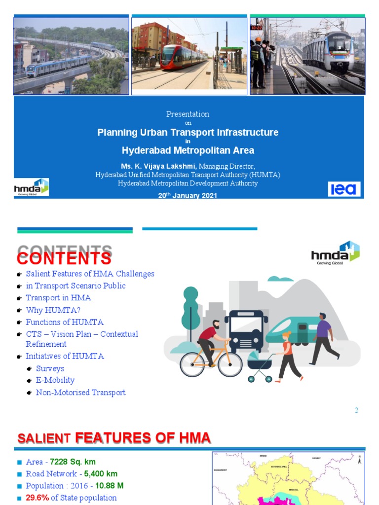 Urban Transport Planning in Hyderabad | PDF | Public Transport | Transport