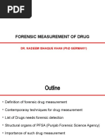 Forensic Measurement of Drug