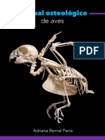 Manual Osteología Aves