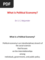 What Is Political Economy