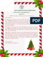 DPS Bangalore East Grade 7 Newsletter December 2021