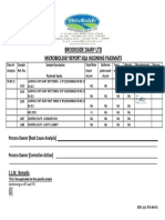 Microbiology Report Sqa Incoming Packmats 06.09.22