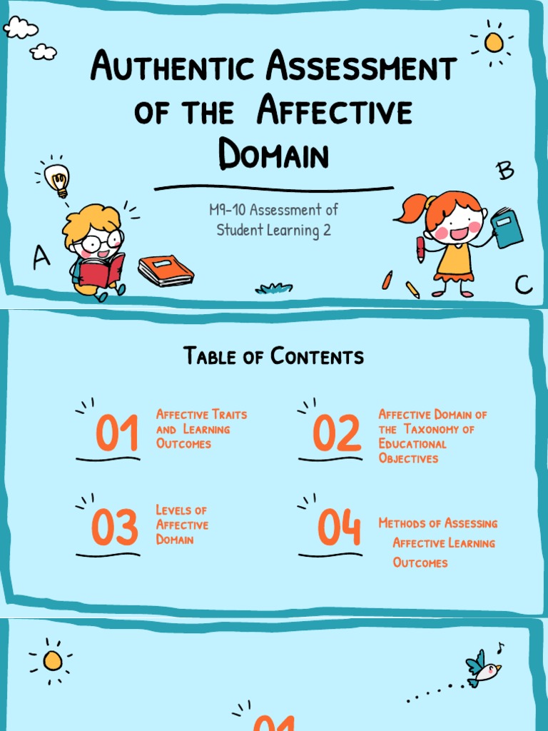 Authentic Assessment in Affective Domain | PDF
