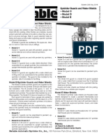 Sprinkler Guards and Water Shields - Model C - Model D - Model E