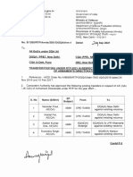 Transfer Posting Under RTP 2021 in Respect of AE (QA) & JE (QA) of Armament Directorate-23