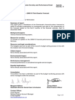 Quarterly Financial Monitoring