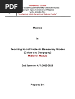 Competency #8 Ay 2022-2023 Social Studies