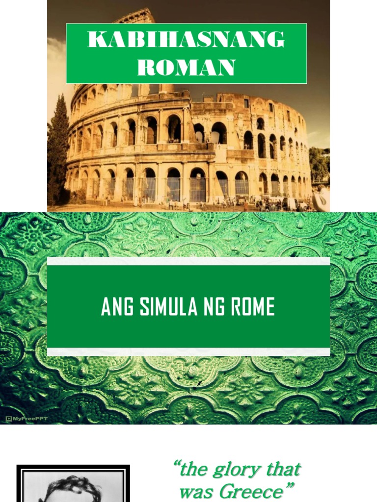Kabihasnang Roma | PDF