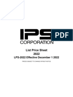 IPS Price List