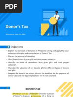 Donor S Tax