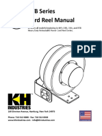 RTB Series Cord Reel Manual