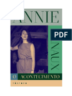 O Acontecimento - Annie Ernaux