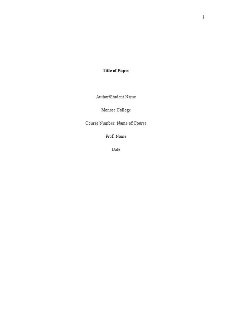 APA 7th Edition Student Paper Guide | PDF | Citation | Paragraph