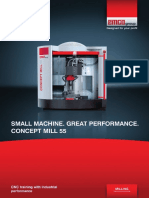 CNC Milling Center Training Purposes Concept MILL 55