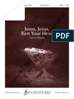 BP2226 Jesus Jesus Rest Your Head PROOF