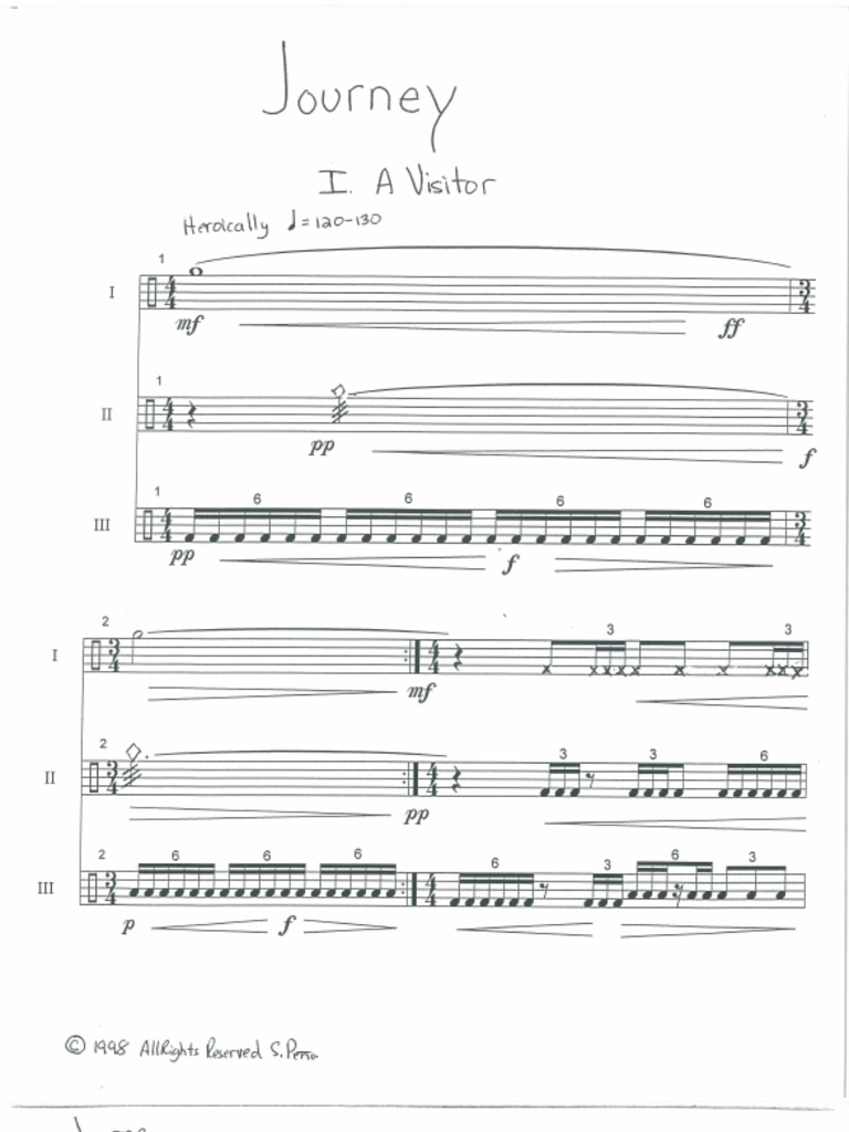 Journey Percussion Trio PDF