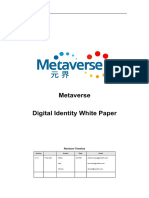 Metaverse Digital Identity White Paper v1.0 EN