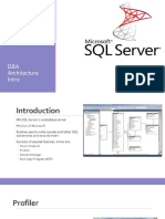 MSSQL Server Architecture