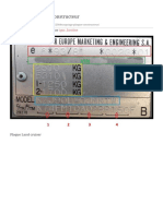 Décryptage Plaque Constructeur KZJ95