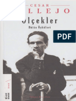 Cesar Vallejo Ölçekler Bütün Öyküleri Ketebe Yayınları