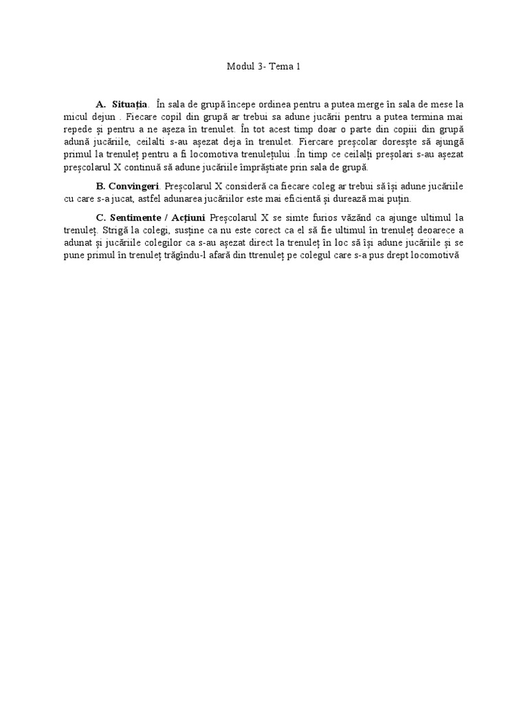 Modul 3 - Tema 1 | PDF