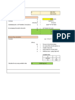 Compressed Air-Pressure Drop Calculation