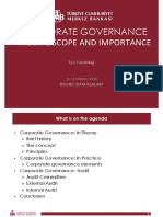 3 - Corporate Governance Theory, SCOPE AND IMPORTANCE