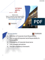 Topic 6 Corporate Social Responsibility