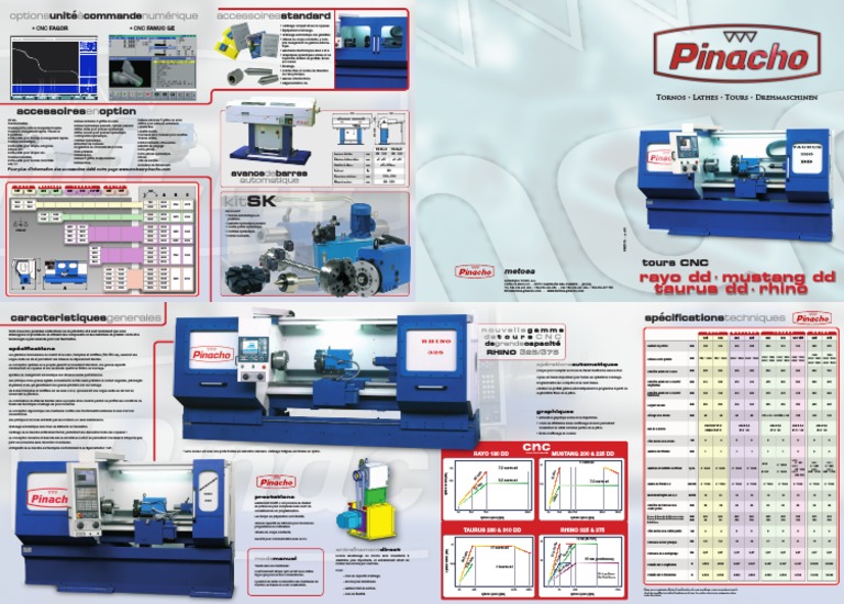 Pinacho CNC Brochure | PDF