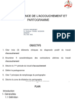 Travail Accouchement Partogramme 2021 PDF