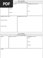 Social Influence Knowledge Organiser