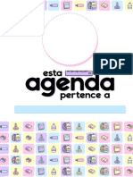 Agenda A5 2 Dias Por Página - Menina - Permanente