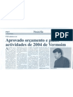 jornal Primeira Mão - 19 de Dezembro de 2003
