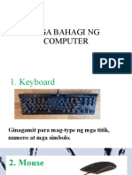 Mga Bahagi NG Computer