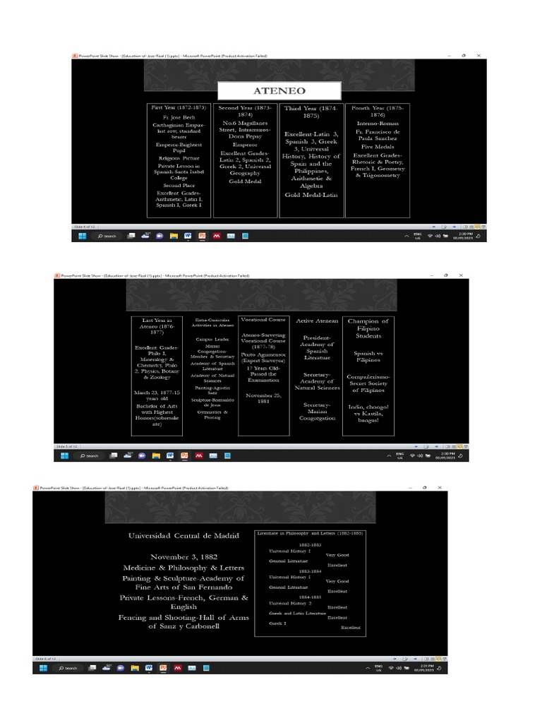 Educational Journey | PDF